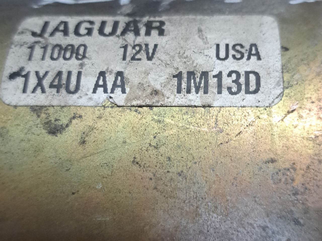 Motorino avviamento Jaguar X-Type 2.5 benzina (2001-2008) COD:1X4UAA1M13D - F&P CRASH SRLS - Ricambi Usati