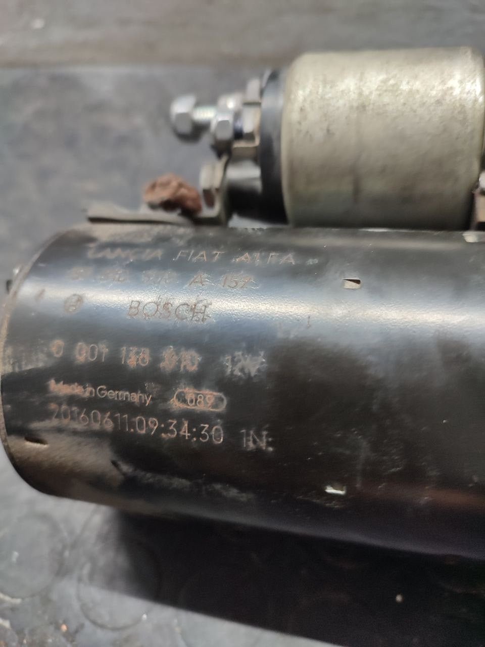 Motorino avviamento Jeep Renegade 1.6 multijet cod 51810308a152 - F&P CRASH SRLS - Ricambi Usati