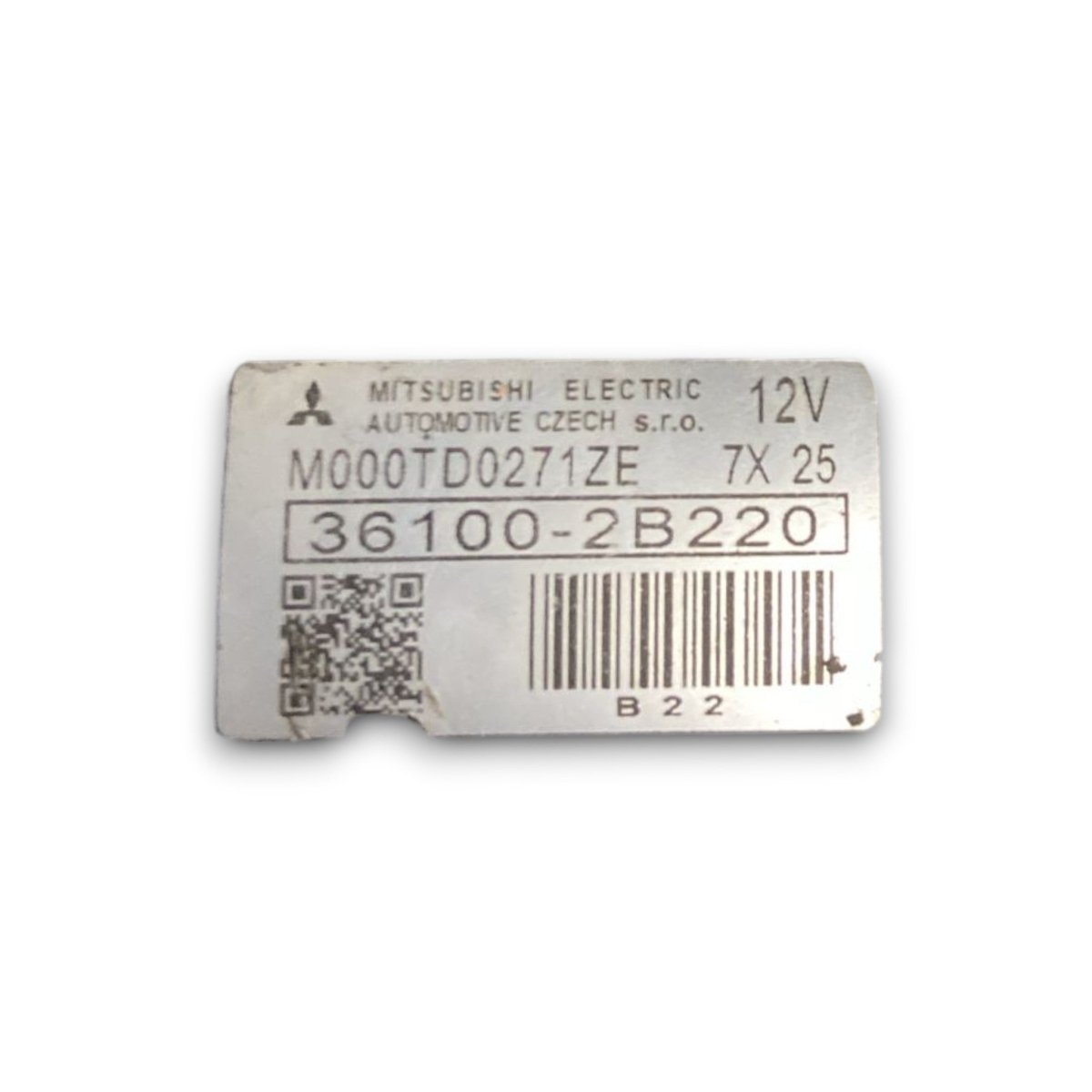 Motorino avviamento kia cee'd cod . 36100 - 2b220 1.6 diesel (2012 > 2018) - F&P CRASH SRL - Ricambi Usati
