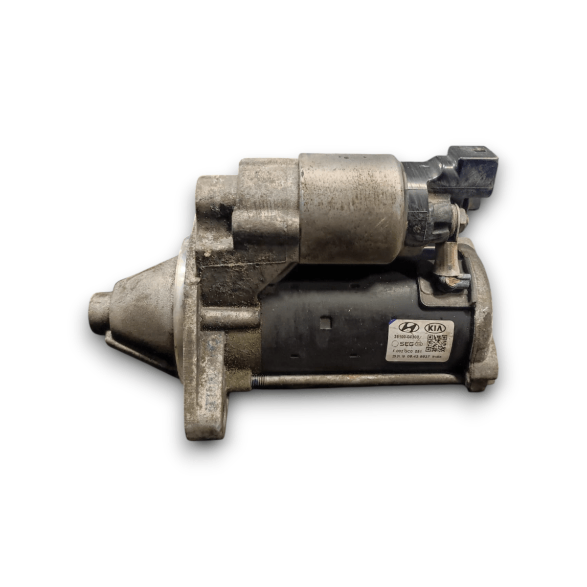 Kia Picanto (JA) 1.0 Petrol Starter Motor COD: 3610004300 (2017 - ) - F&amp;P CRASH SRLS - Used Parts