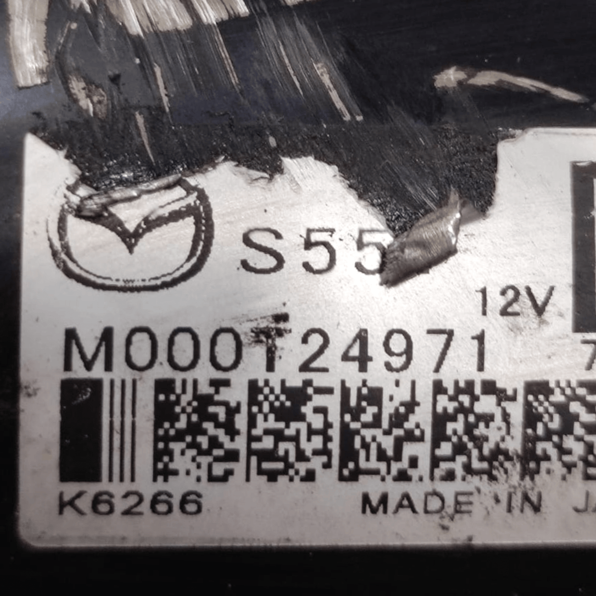 Motorino Avviamento Mazda CX - 3 1.5 Diesel COD: M000T24971 (2015>) - F&P CRASH SRLS - Ricambi Usati