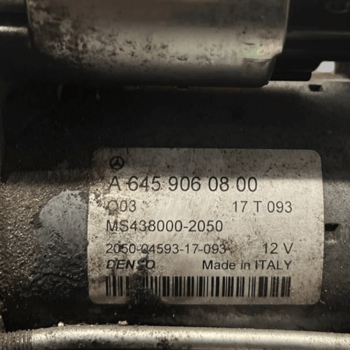 Starter Motor Mercedes - Benz Gla X156 2.2 Diesel (2013 to 2019) cod: A6459060800 - F&P CRASH SRLS - Used Parts