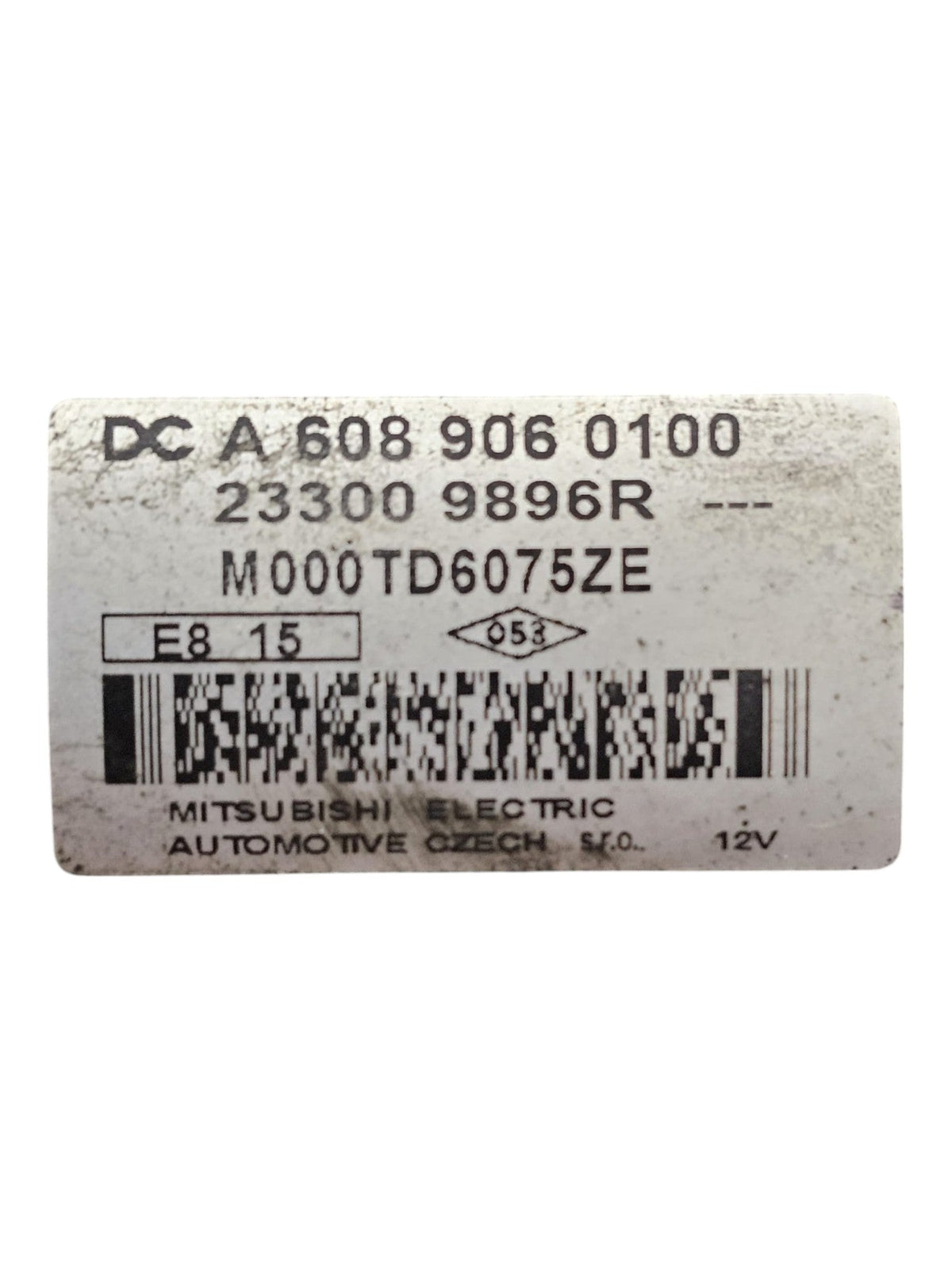 Starter Motor Mercedes A-Class W177 1.5 Diesel Code: A6089060100 (2018 - >) - F&P CRASH SRLS - Used Parts