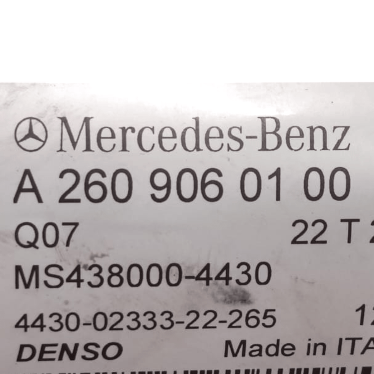 Starter Motor Mercedes Class A W177 2.0 Diesel COD: A2609060100 (2018>) - F&P CRASH SRLS - Used Parts