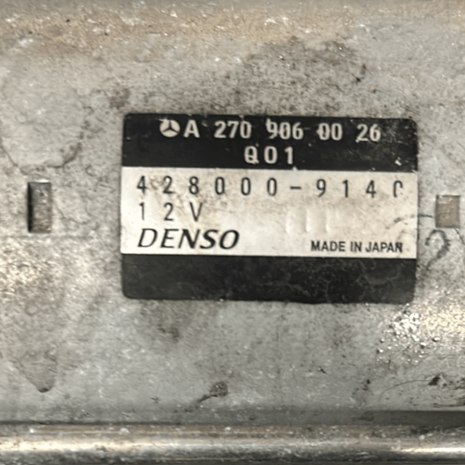 Starter Motor Mercedes Class B W246 1.8 Diesel code:A2709060026 (2011 > 2019) - F&P CRASH SRLS - Used Parts