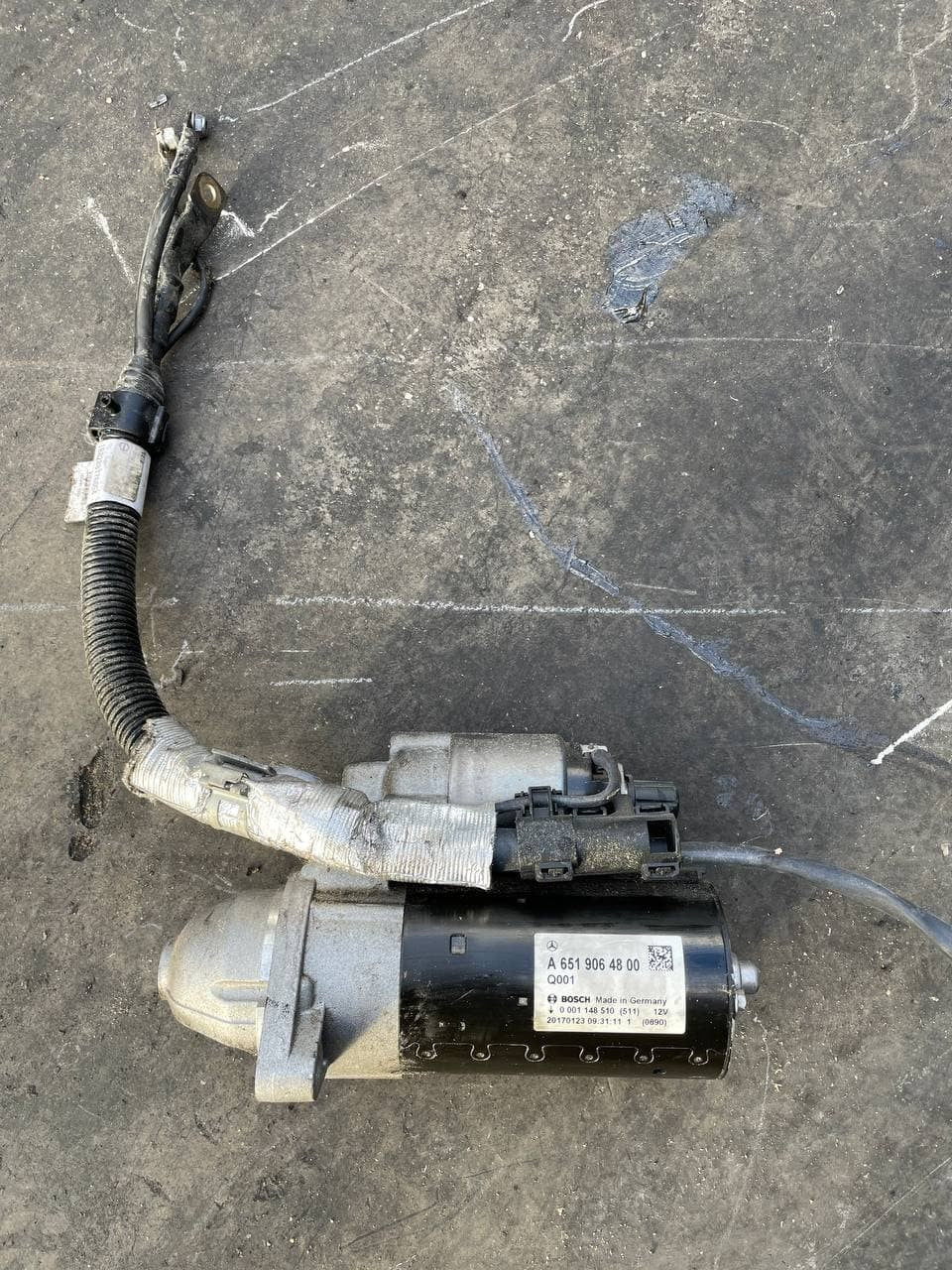 Starter motor Mercedes GLC 259D X253 - F&P CRASH SRLS - Used Parts