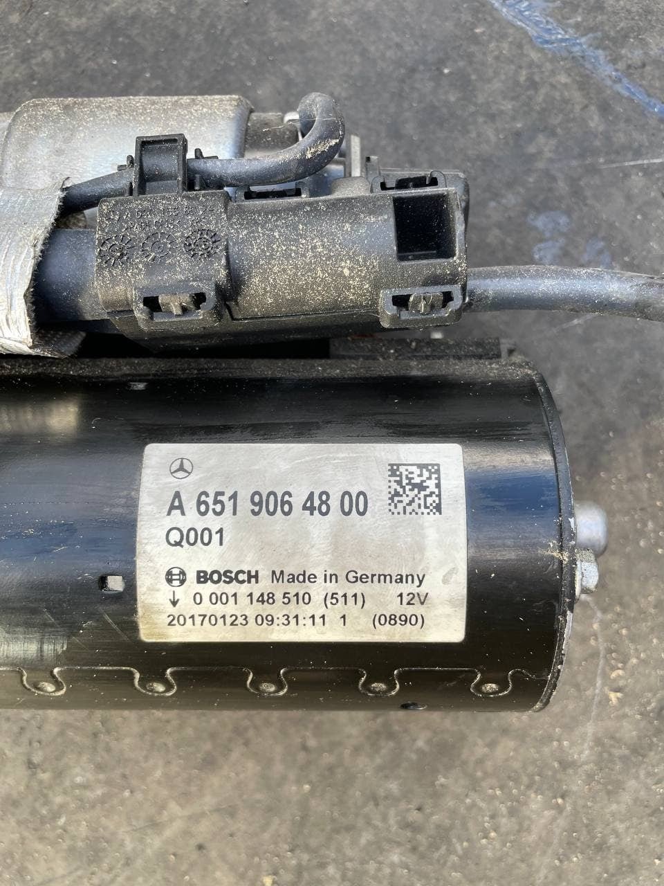 Starter motor Mercedes GLC 259D X253 - F&P CRASH SRLS - Used Parts