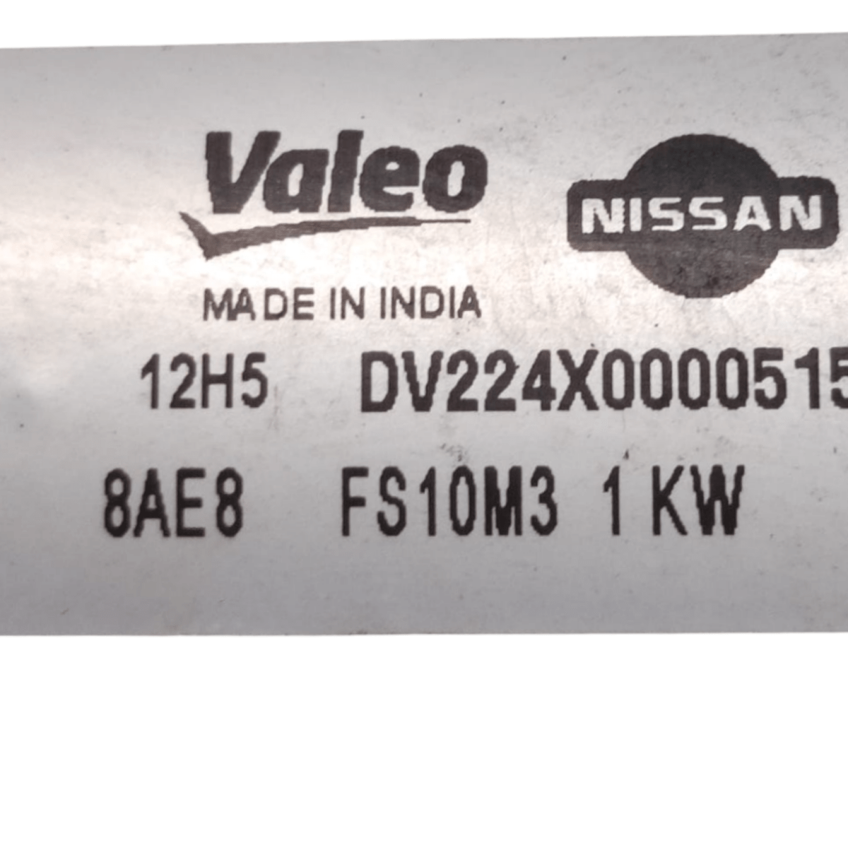Starter motor nissan micra k13 1.0 petrol code: 8ae8fs10m3 (2010 - 2017) - F&P CRASH SRLS - Used Parts