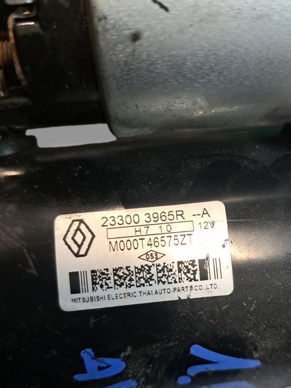 Motorino Avviamento Nissan Micra K14 1.0 Benzina (2017>) COD:233003965R - F&P CRASH SRLS - Ricambi Usati