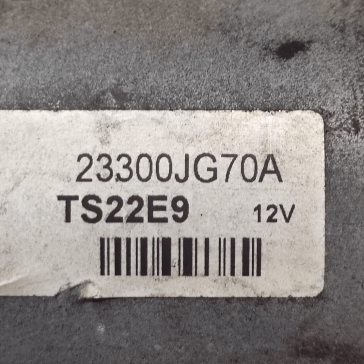 Motorino avviamento nissan qashqai j10 2.0 diesel cod: 23300jg70a (2006 - 2014) - F&P CRASH SRLS - Ricambi Usati