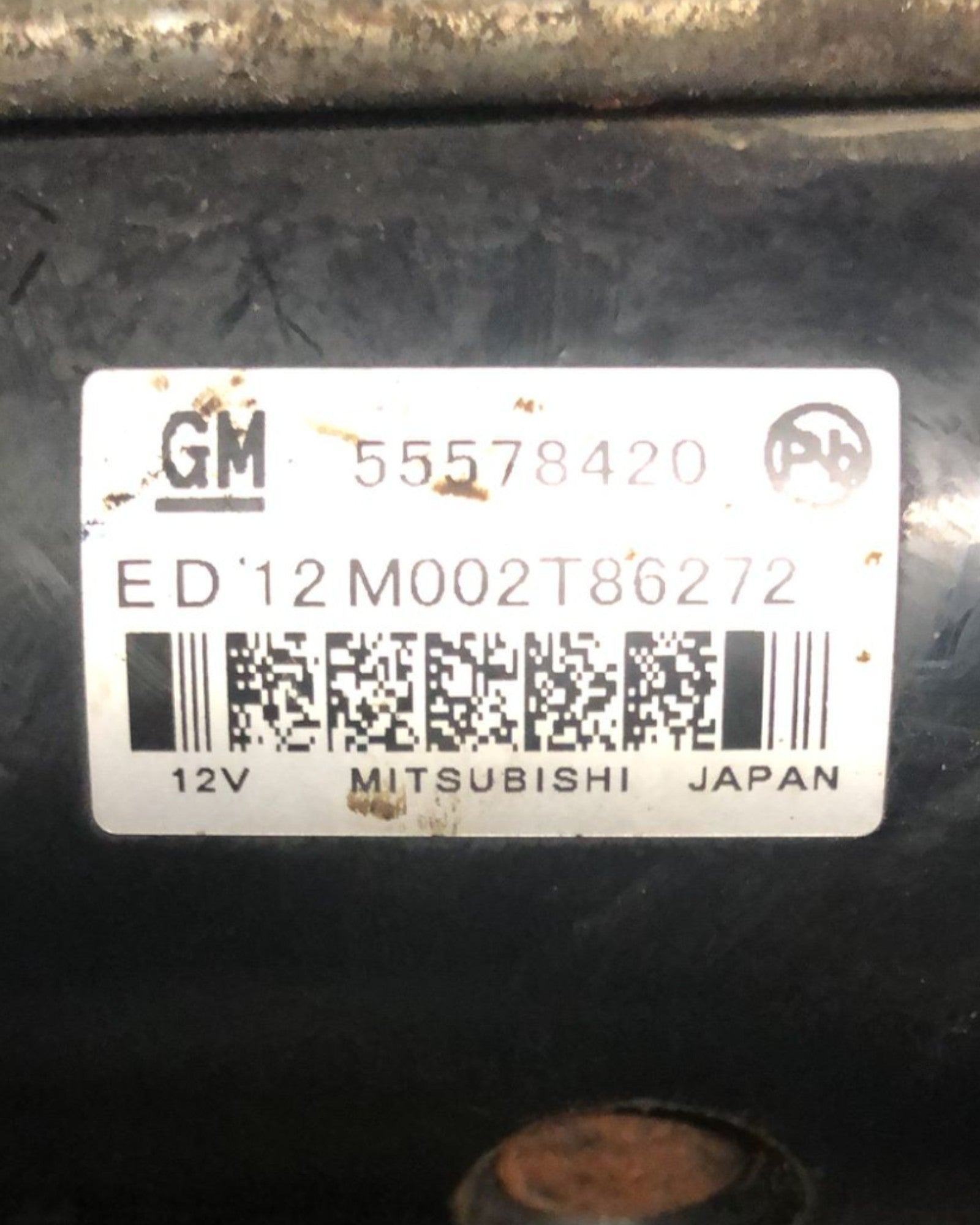 Starter Motor Opel Astra J 1.7 Diesel (2009 > 2020) code:55578420 - F&P CRASH SRLS - Used Parts