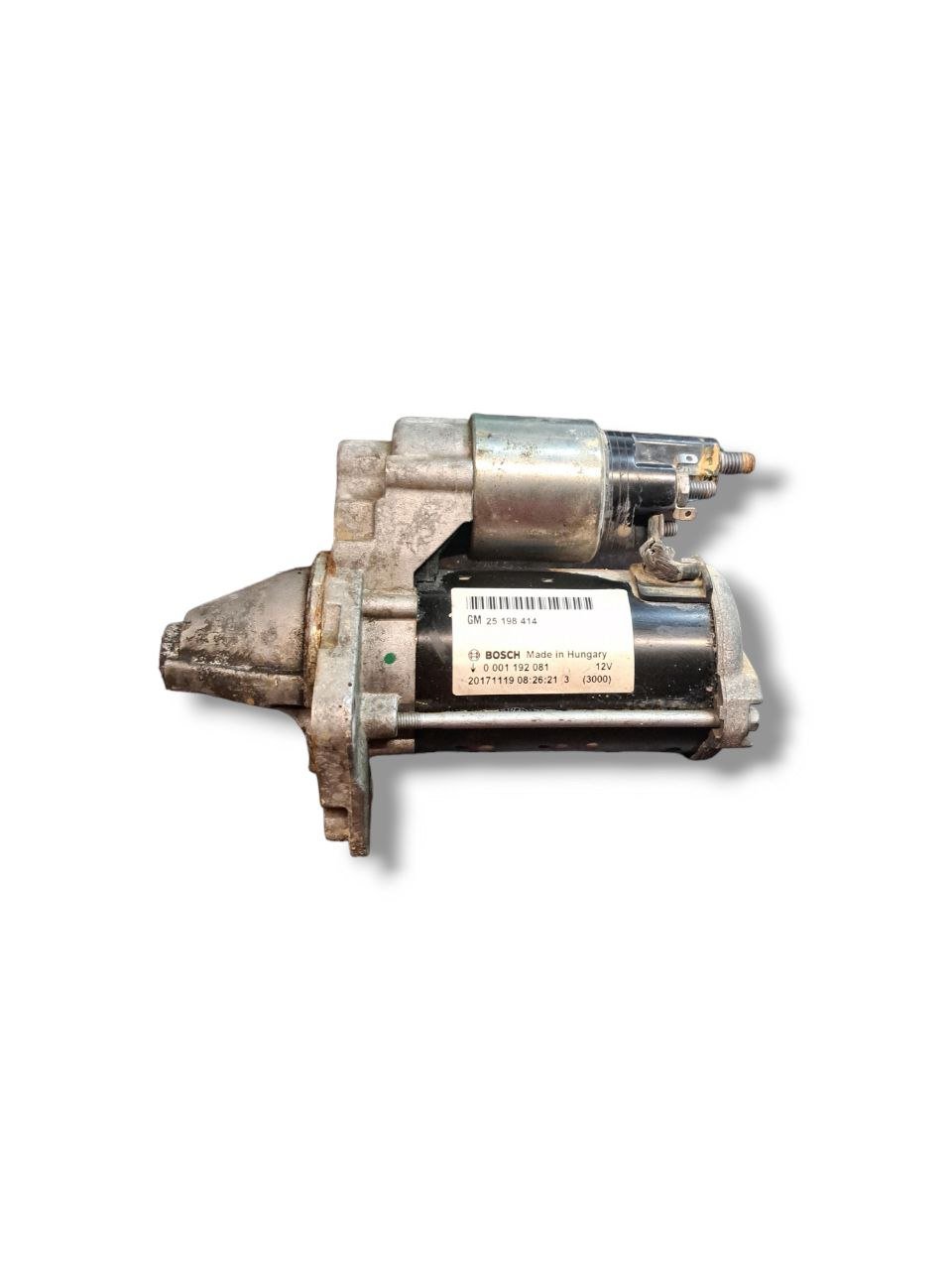 Motorino Avviamento Opel Corsa E 1.4 benzina (2015>) COD:25198414 - F&P CRASH SRLS - Ricambi Usati