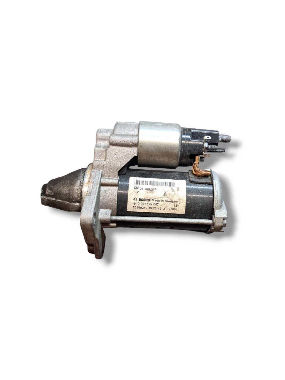 Motorino Avviamento Opel Corsa E / Astra / Insignia / Aveo 1.4 benzina (2015&gt;) COD:0001192087 - F&amp;P CRASH SRLS - Ricambi Usati