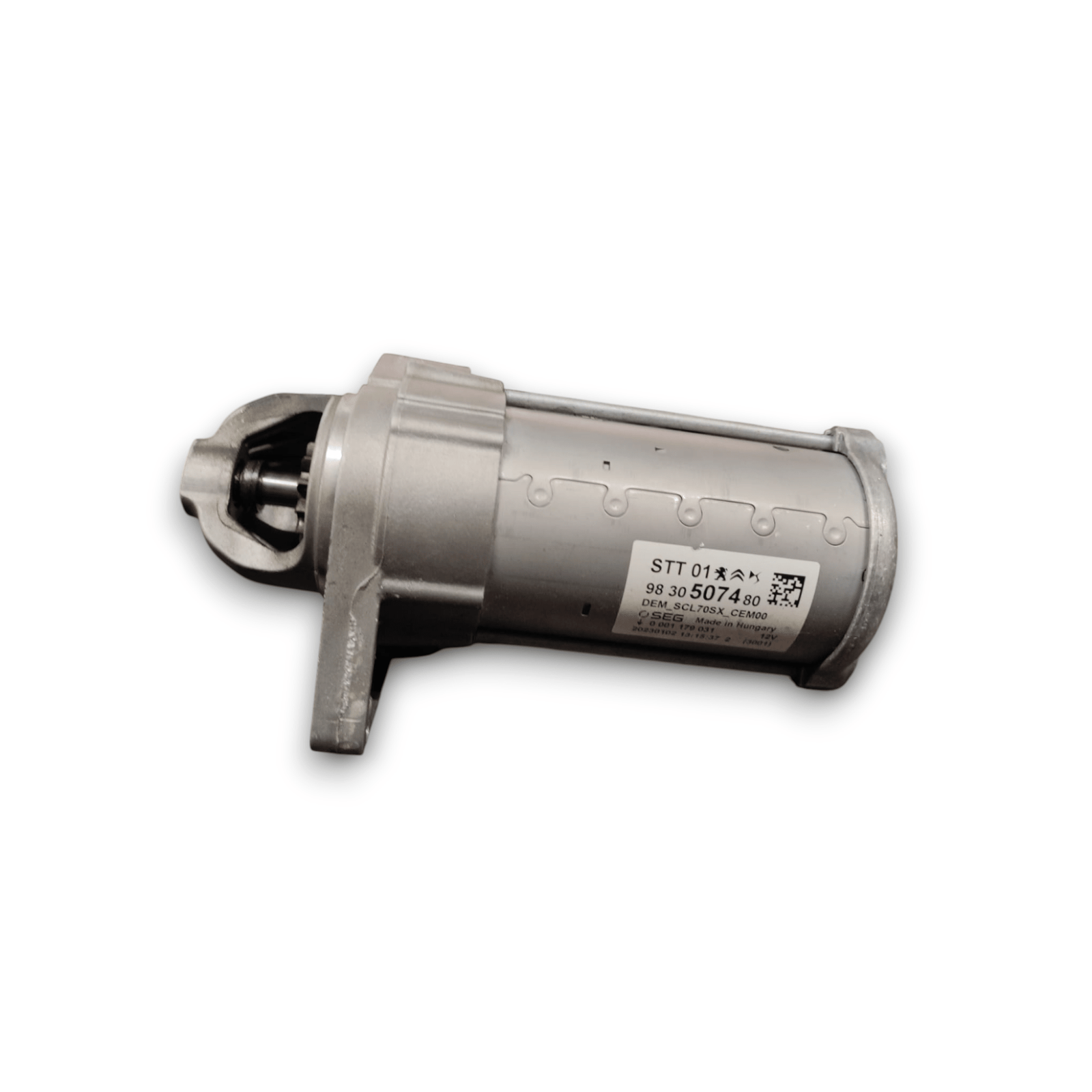 Starter Motor Opel Corsa F 1.2 Petrol COD: 9830507480 (2019>) - F&P CRASH SRLS - Used Parts