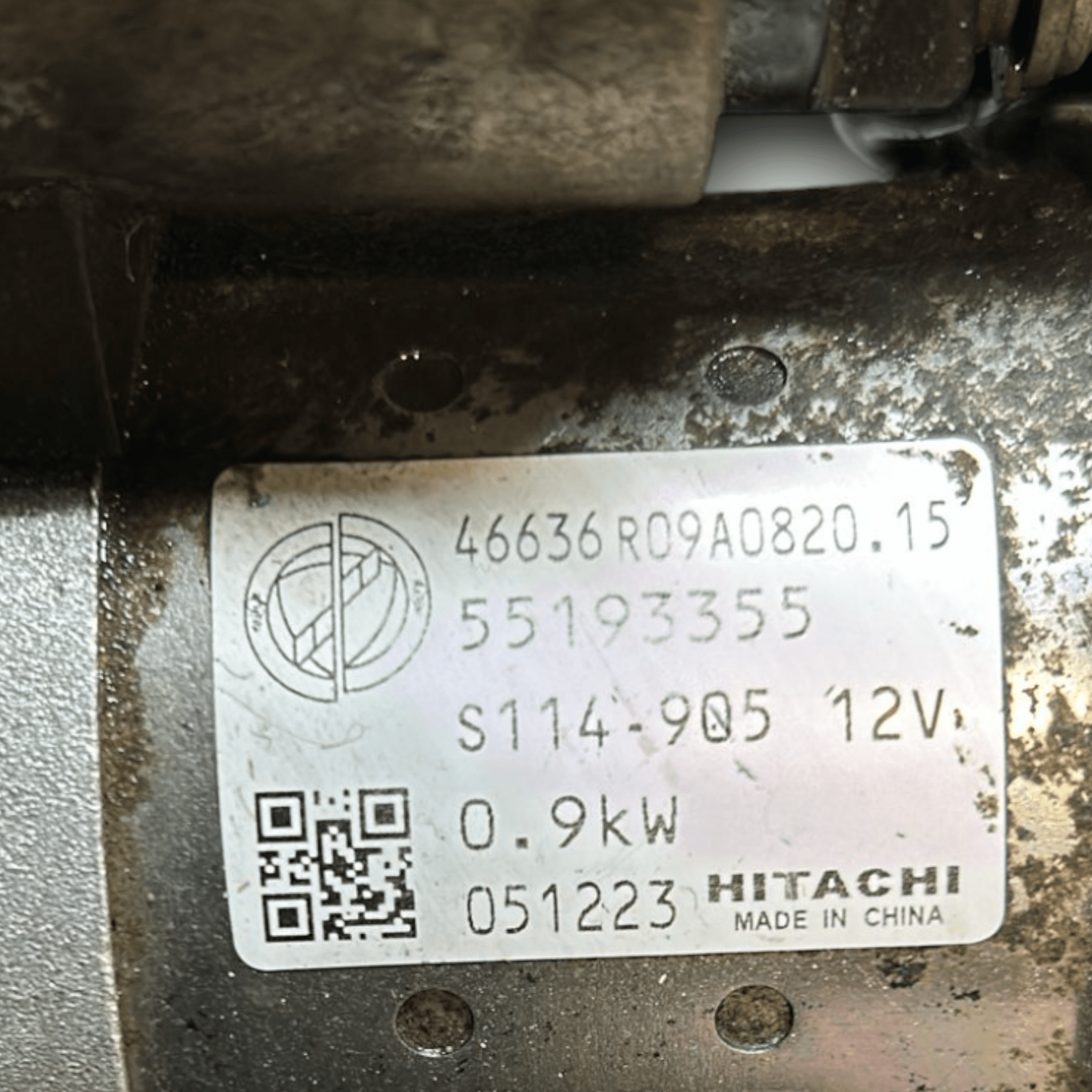 Motorino Avviamento Panda 169 1.2 Benzina (2003 > 2012) cod:55193355 - F&P CRASH SRLS - Ricambi Usati