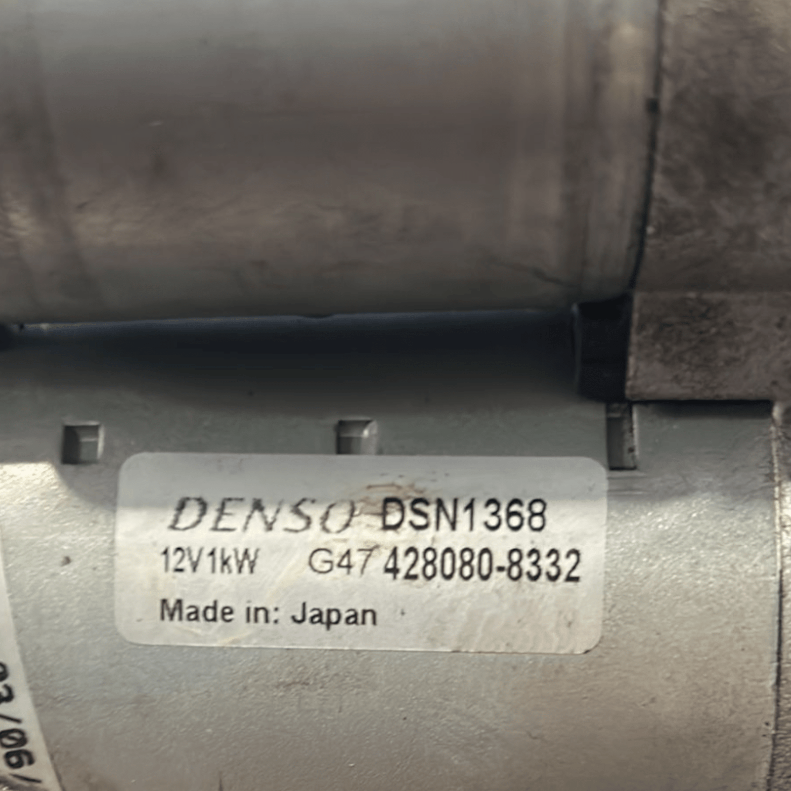 Starter Motor Peugeot 208 1.0 Petrol (2012 > 2019) code:428080 - 8332 - F&P CRASH SRLS - Used Parts