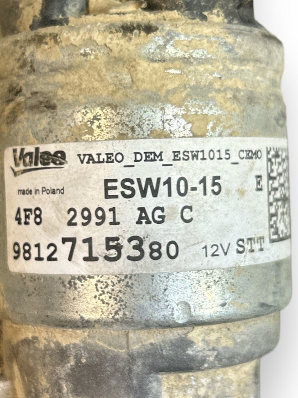 Starter Motor Peugeot 208 I 1.2 Petrol (2012 > 2019) code.9812715380 - F&P CRASH SRLS - Used Parts