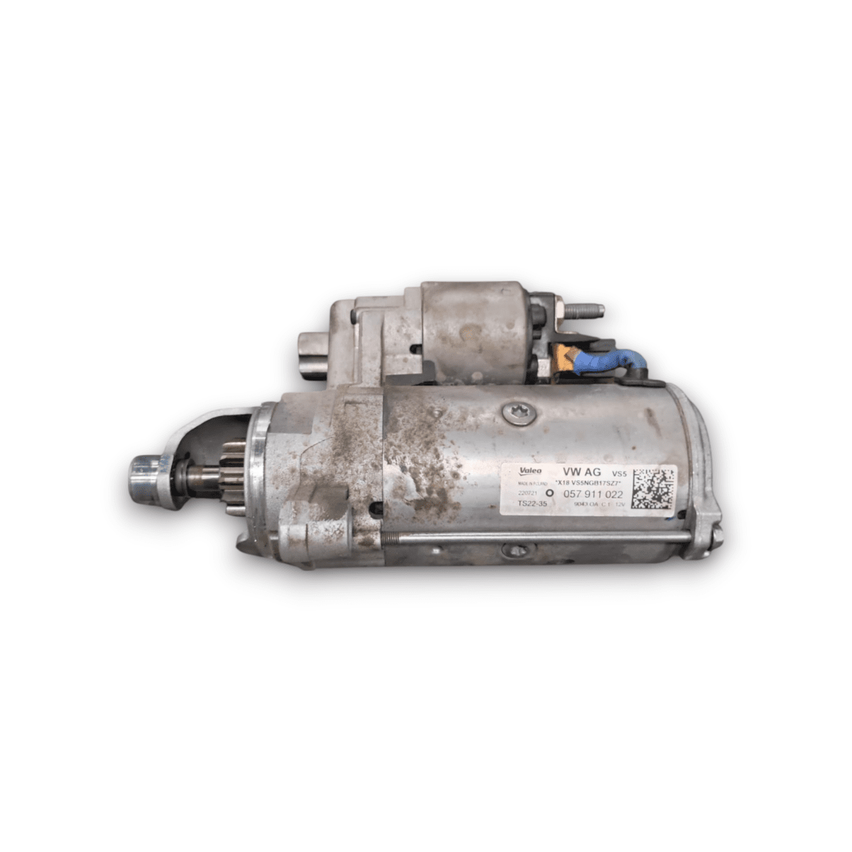 Starter motor porsche cayenne 92a 3.0 diesel code: 057911022 (2010 - 2017) - F&amp;P CRASH SRL - Used Parts