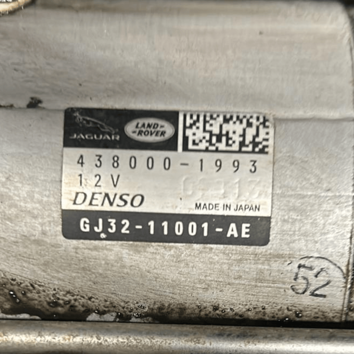 Motorino Avviamento Range Rover Evoque 2.0 Diesel cod:438000 - 1993 (2011 > 2018) - F&P CRASH SRLS - Ricambi Usati