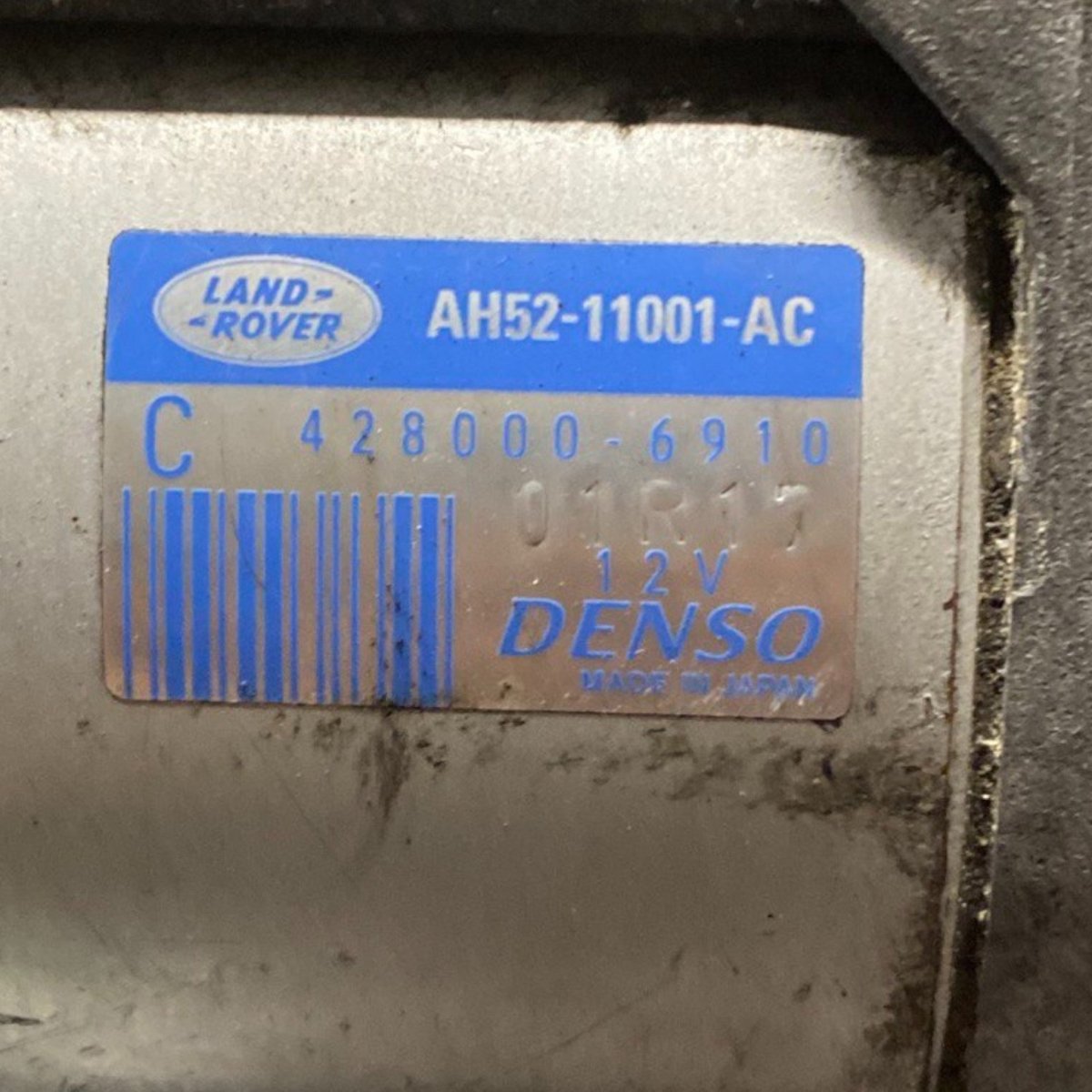 Starter motor range rover evoque l538 2.2 diesel (2011 - 2018) Cod: ah52 - 11001 - ac - F&P CRASH SRLS - Used Parts