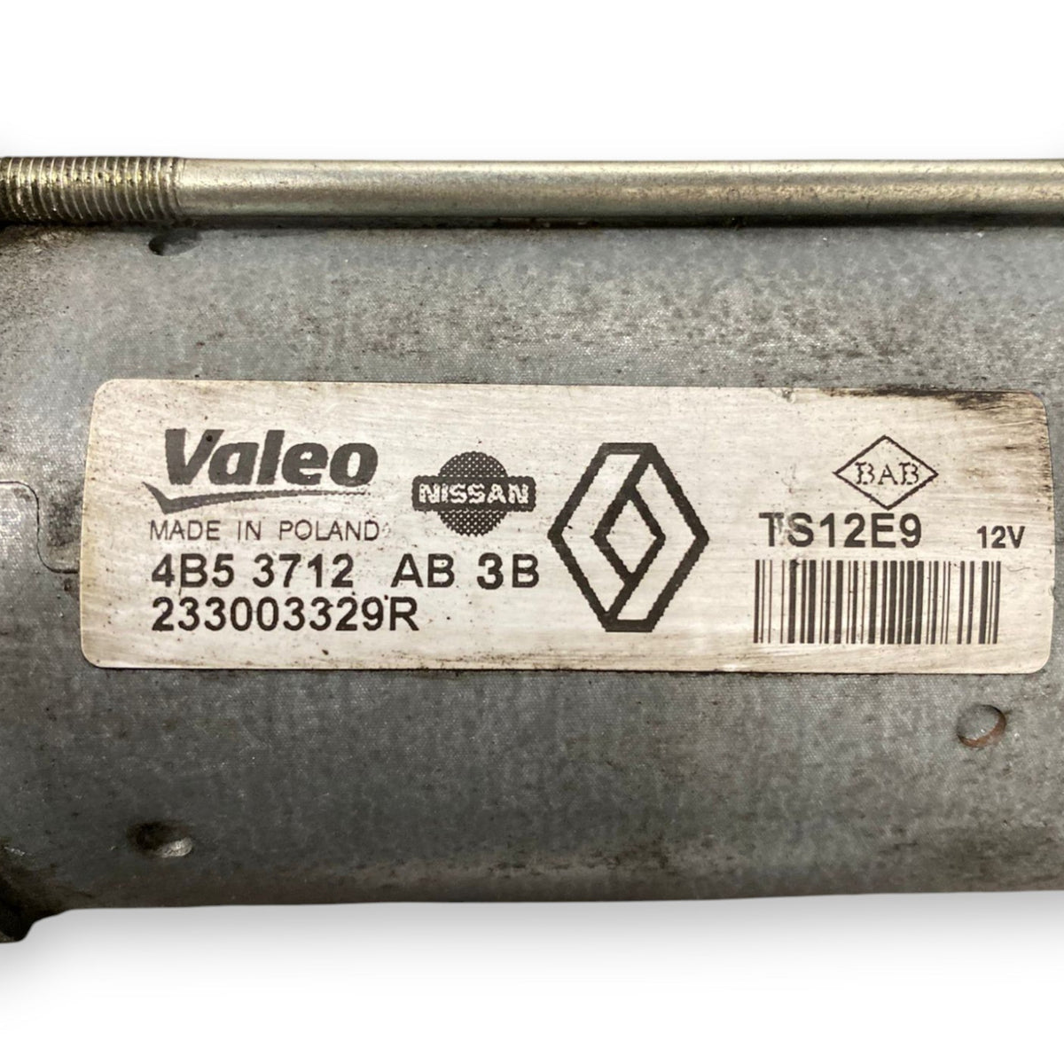 Motorino avviamento Renault Captur 1.5 Diesel (2013 - 2019) Cod: 233003329R - F&P CRASH SRLS - Ricambi Usati