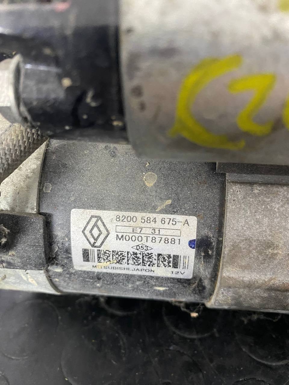 Starter motor Renault Clio 1.5 dci (2008) code: 8200584675-A - F&P CRASH SRLS - Used Parts