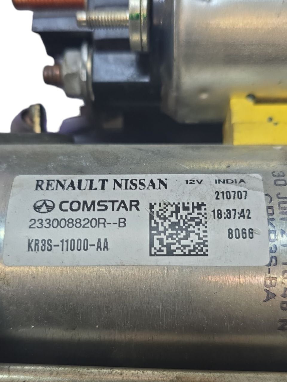Starter Motor Renault Clio V 1.0 Petrol (2019 >) COD:233008820R - F&P CRASH SRLS - Used Parts