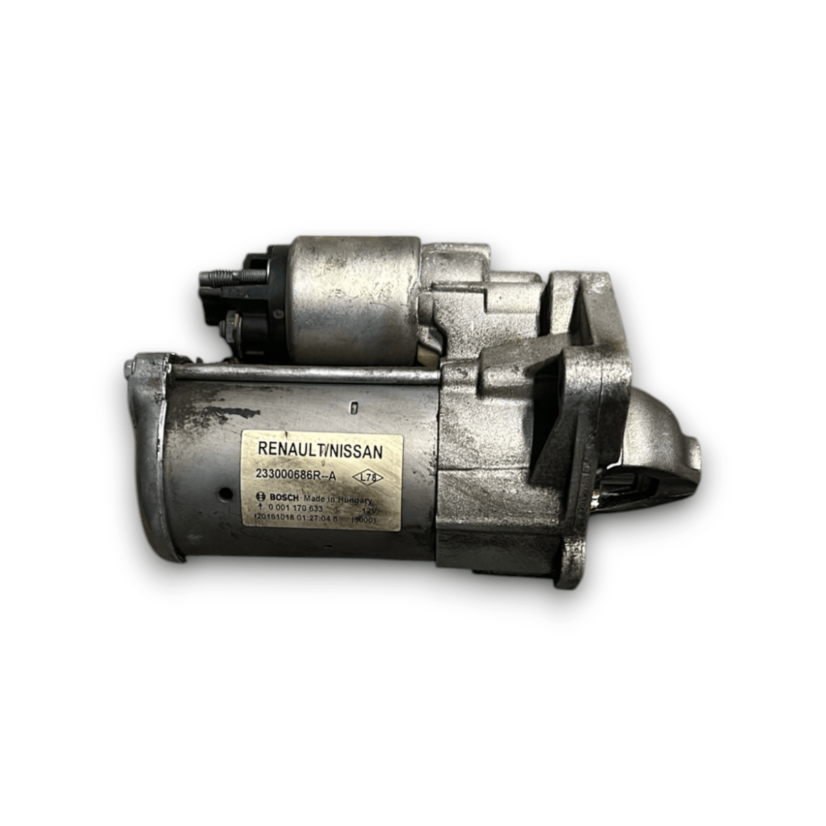 Starter Motor Renault Espace 1.6 Diesel (2015 > 2023) code:233000686R - F&amp;P CRASH SRLS - Used Parts