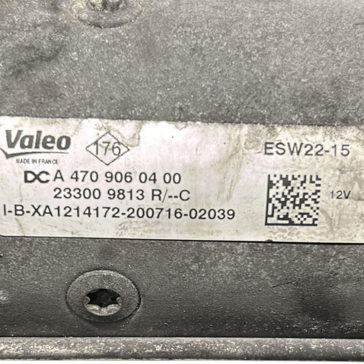 Starter Motor Renault Master III 2.3 Diesel (2010 >) code:A4709060400 - F&P CRASH SRLS - Used Spare Parts