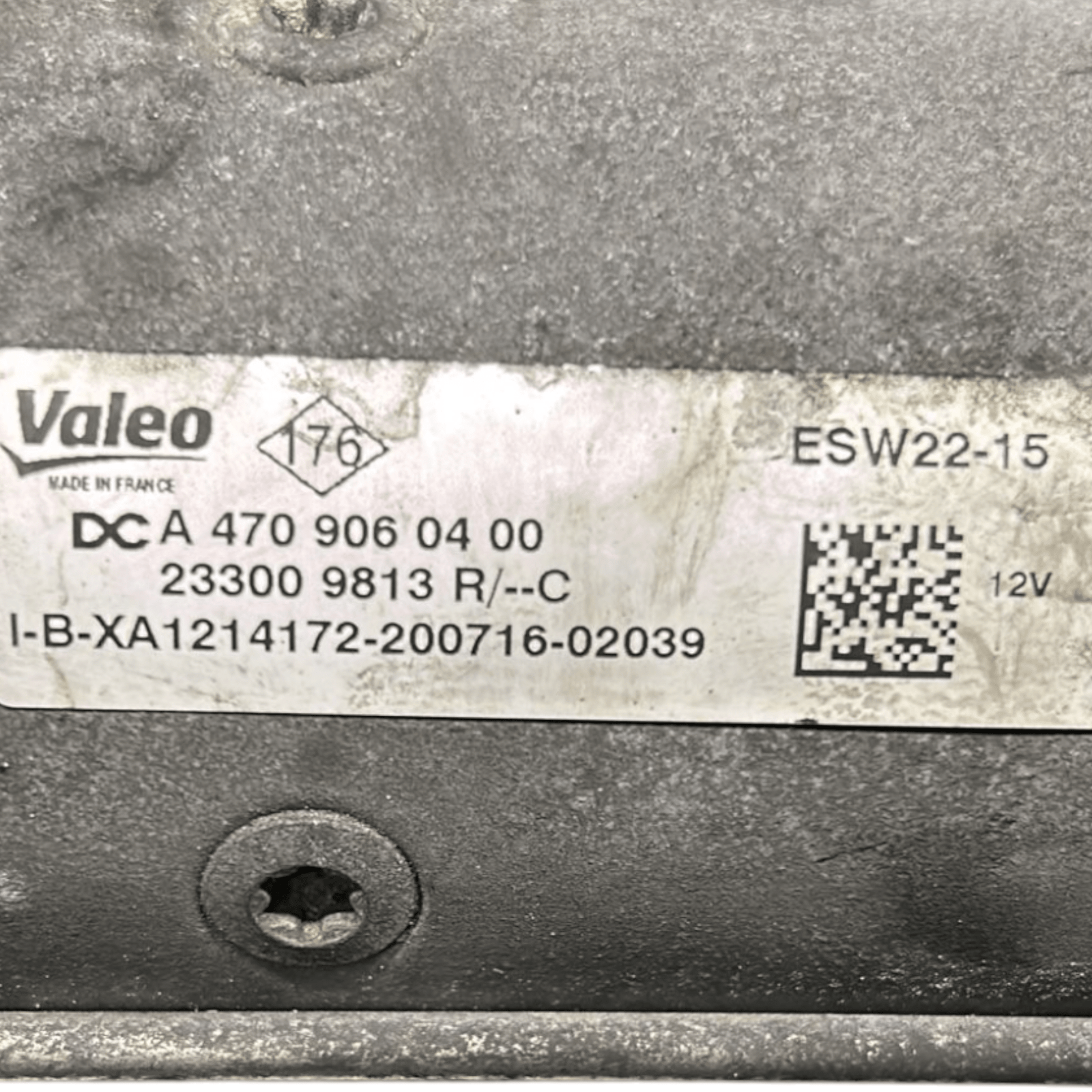 Starter Motor Renault Master III 2.3 Diesel (2010 >) code:A4709060400 - F&P CRASH SRLS - Used Spare Parts