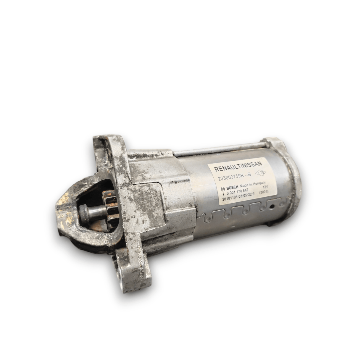 Starter Motor Renault Megane 4 Series 1.5 Diesel COD: 233003759R (2015>) - F&P CRASH SRLS - Used Parts