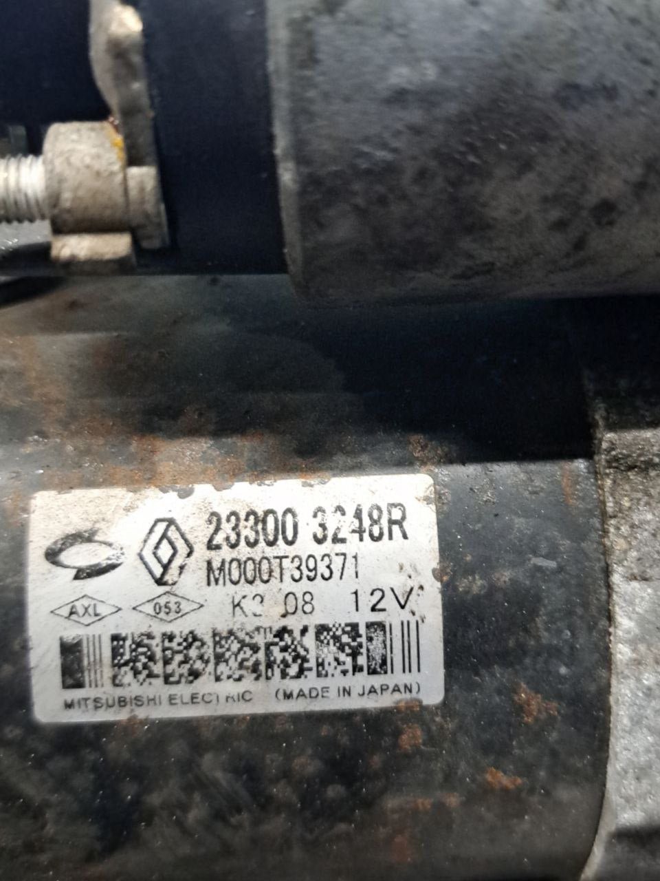 Renault Trafic 1.6 diesel starter motor (2014>) COD:233003248R - F&P CRASH SRLS - Used Parts