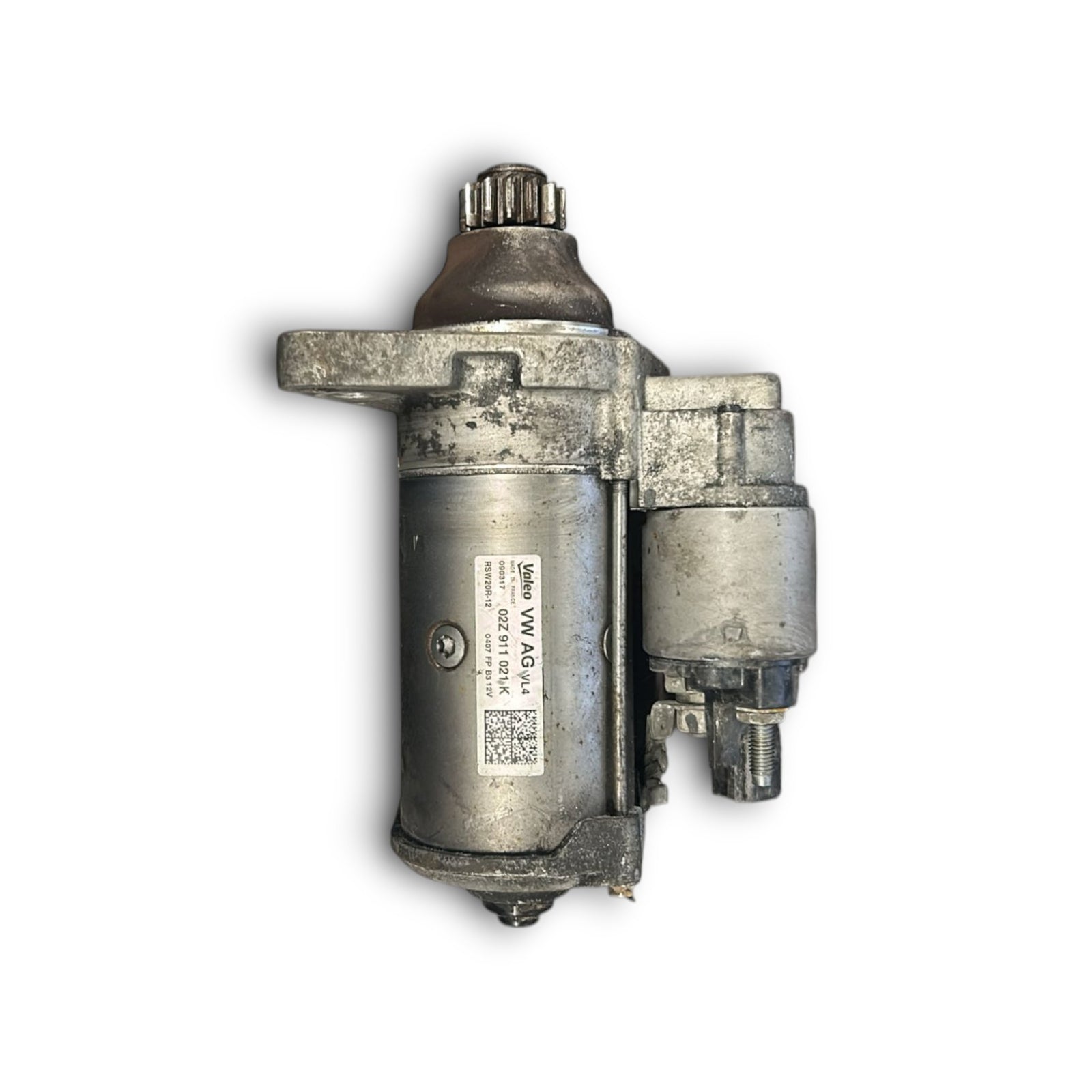 Motorino Avviamento Seat Ibiza IV cod.02Z911021K 1.6 Diesel (2008 > 2017) - F&P CRASH SRLS - Ricambi Usati