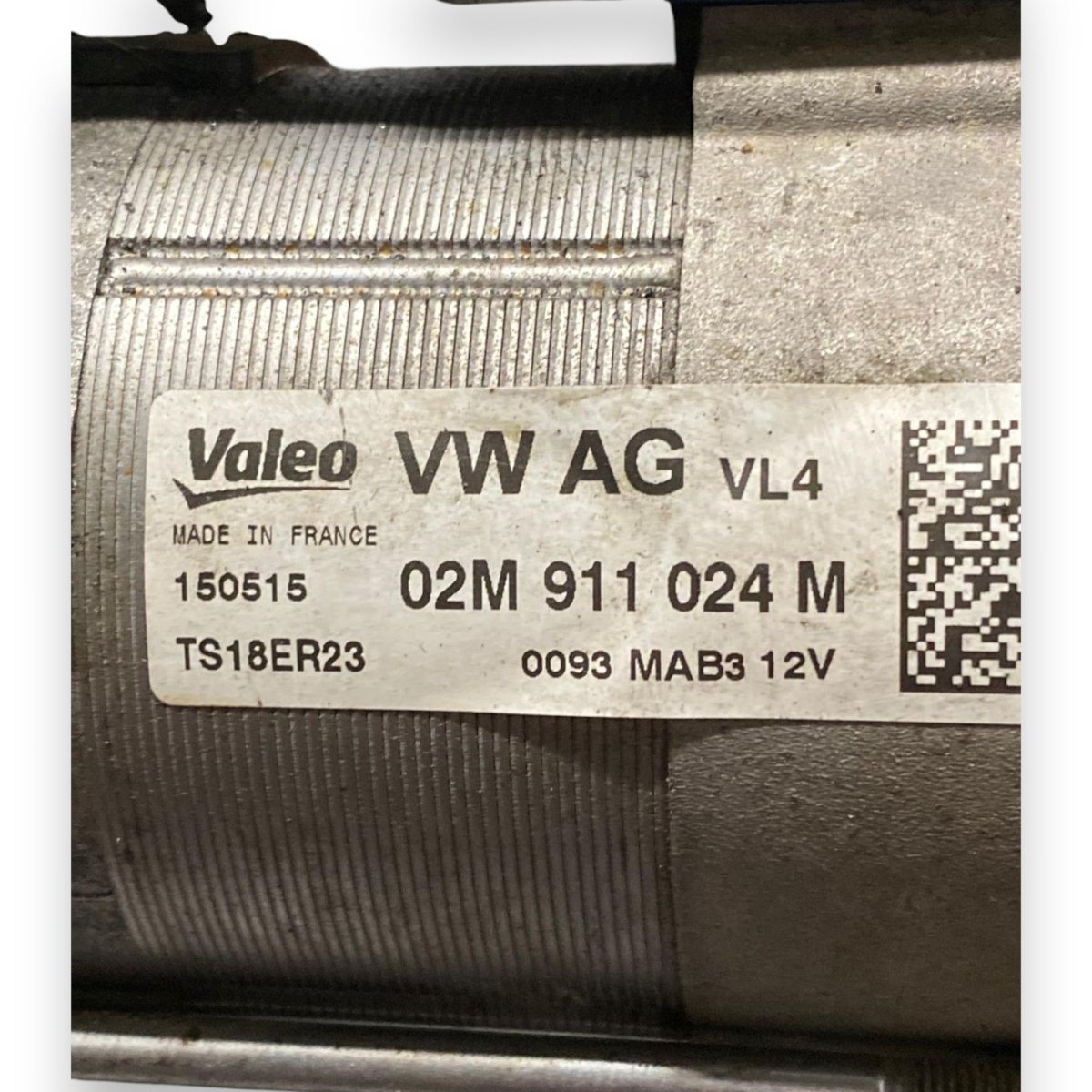 Motorino Avviamento Seat Leon III 2.0 Diesel (2012 - 2019) Cod: 02M911024M - F&P CRASH SRLS - Ricambi Usati