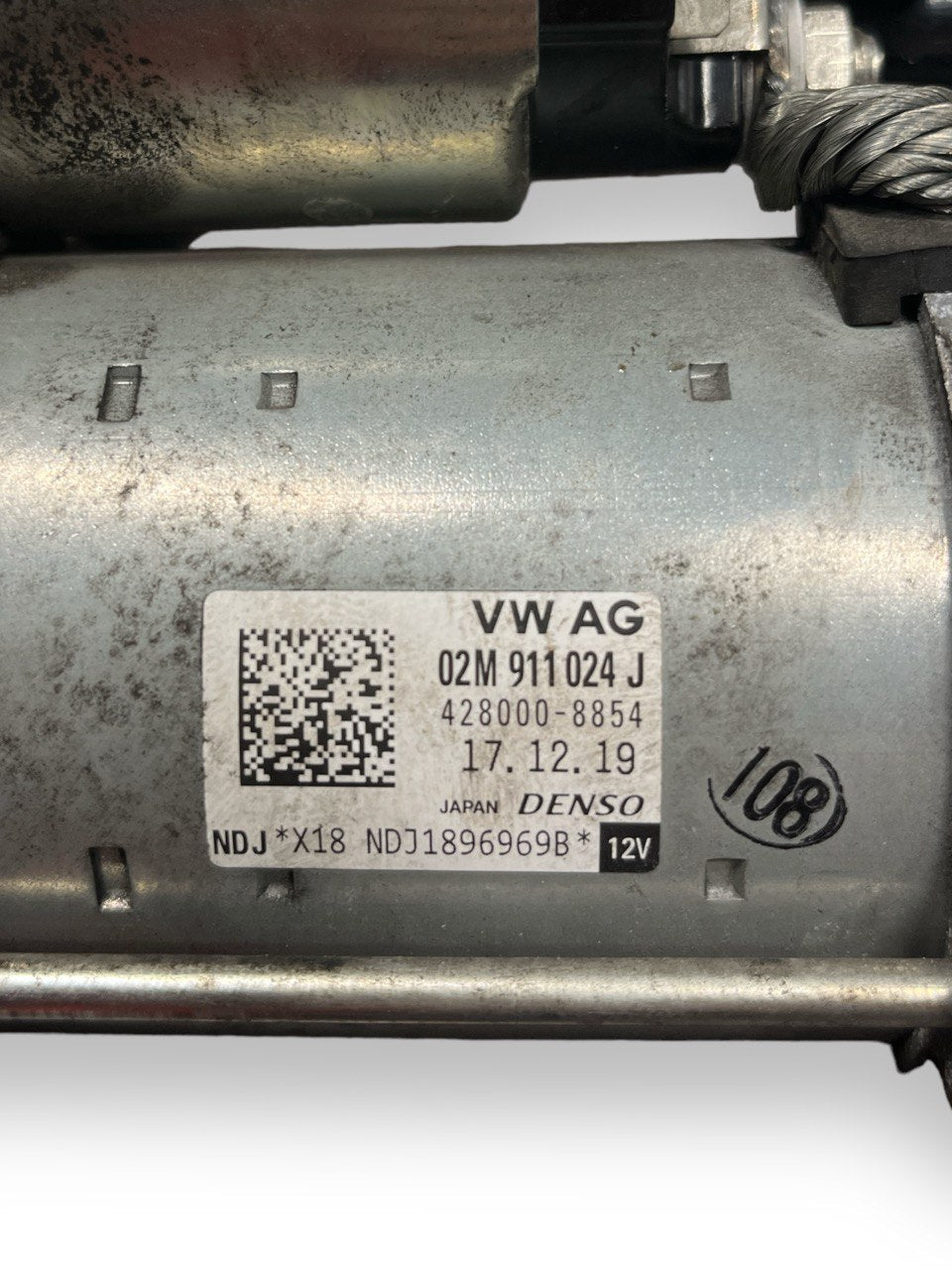 Motorino Avviamento Skoda Kamiq 1.0 tsi (2018>) COD:02M911024J - F&P CRASH SRLS - Ricambi Usati