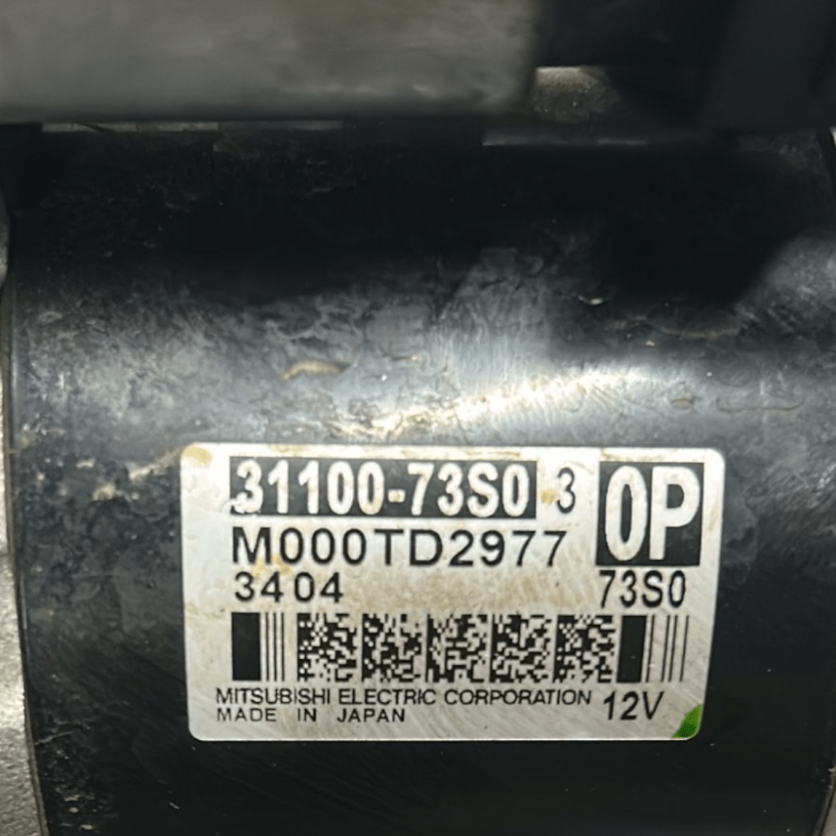 Motorino Avviamento Suzuki Ignis 1.2 Benzina cod:31100 - 73S0 (2016 >) - F&P CRASH SRLS - Ricambi Usati