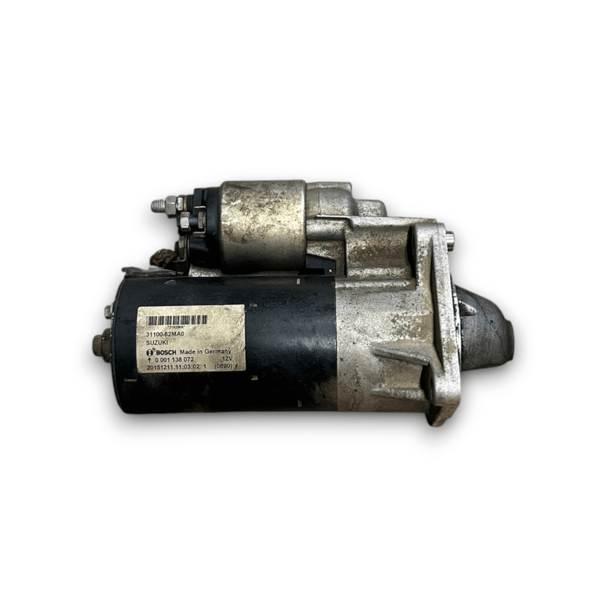 Starter motor suzuki sx4 s - cross 1.0 petrol code:31100 - 62MA0 (2013 > 2022) - F&amp;P CRASH SRL - Used Parts