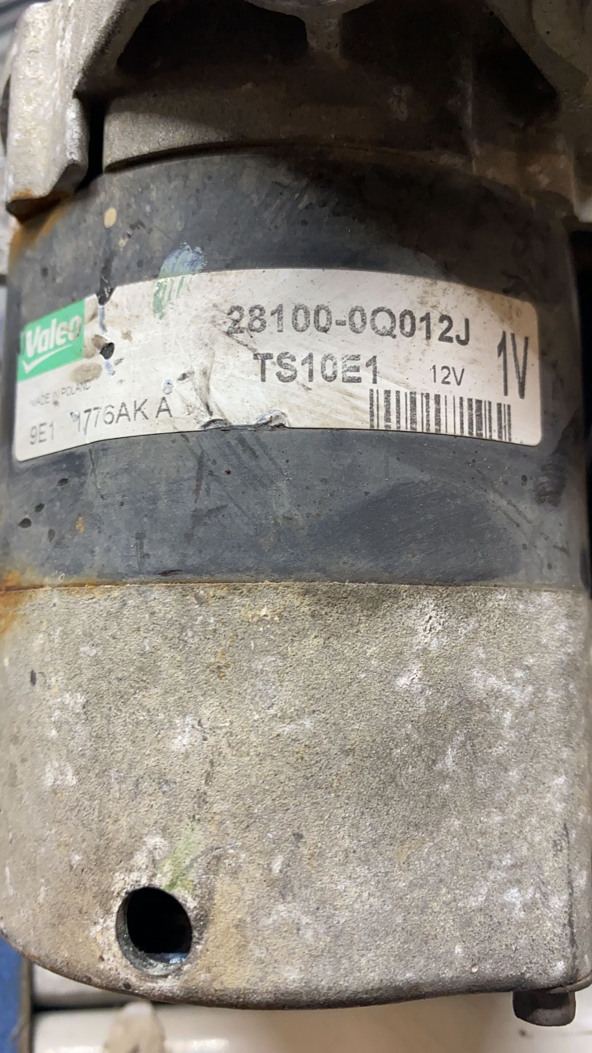 Motorino avviamento Toyota Aygo 1.0 (2009) cod:281000q012j - F&P CRASH SRLS - Ricambi Usati