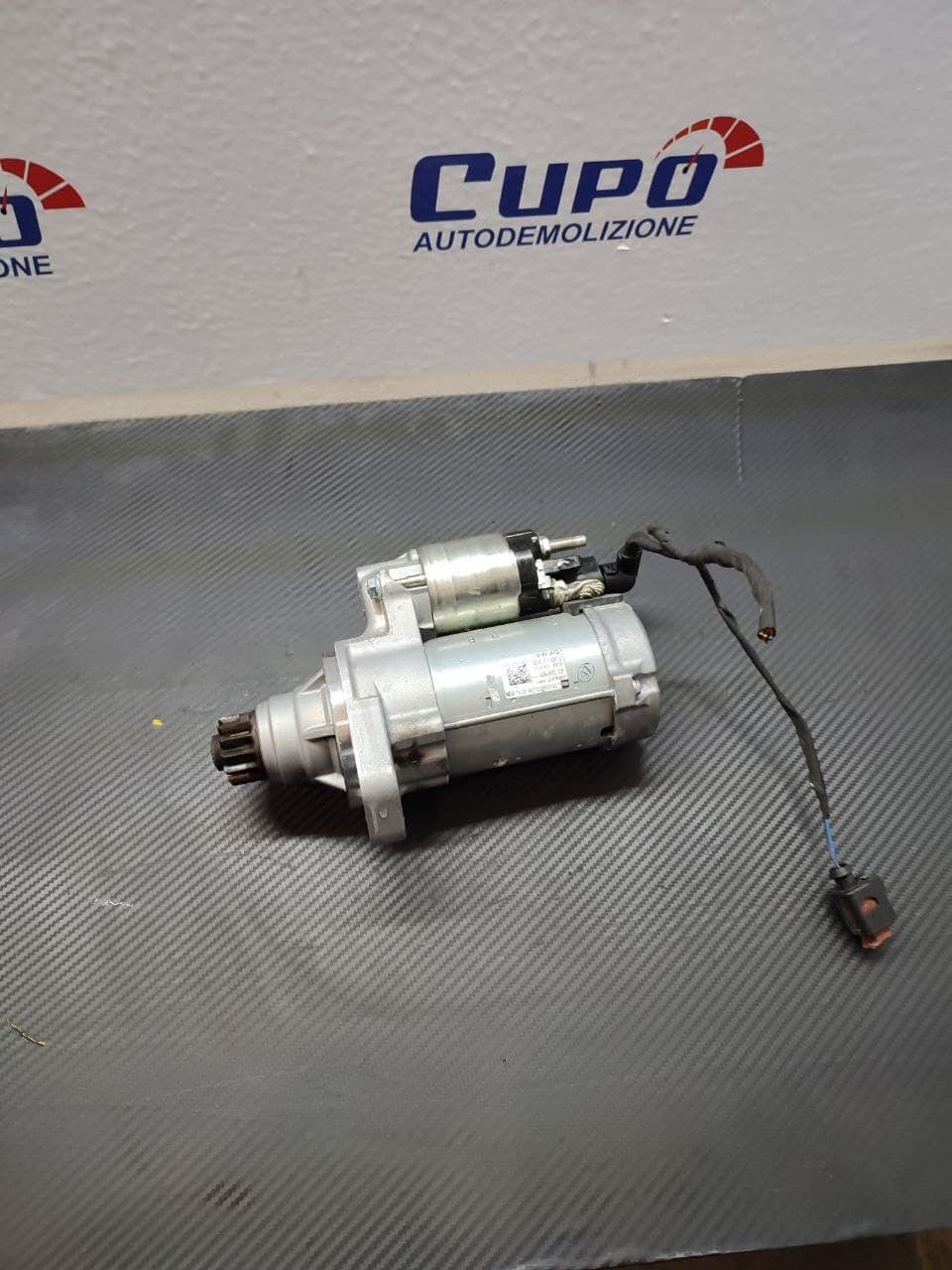 Starter motor Volkswagen Golf 7 mk VII 2.0 tdi code 02m911024j - F&P CRASH SRLS - Used Parts