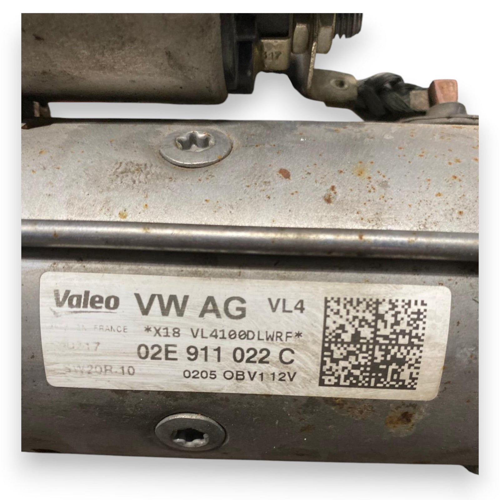 Starter motor Volkswagen Golf 7.5 2.0 Diesel (2016 - 2018) Code: 02E911022C - F&P CRASH SRLS - Used Parts