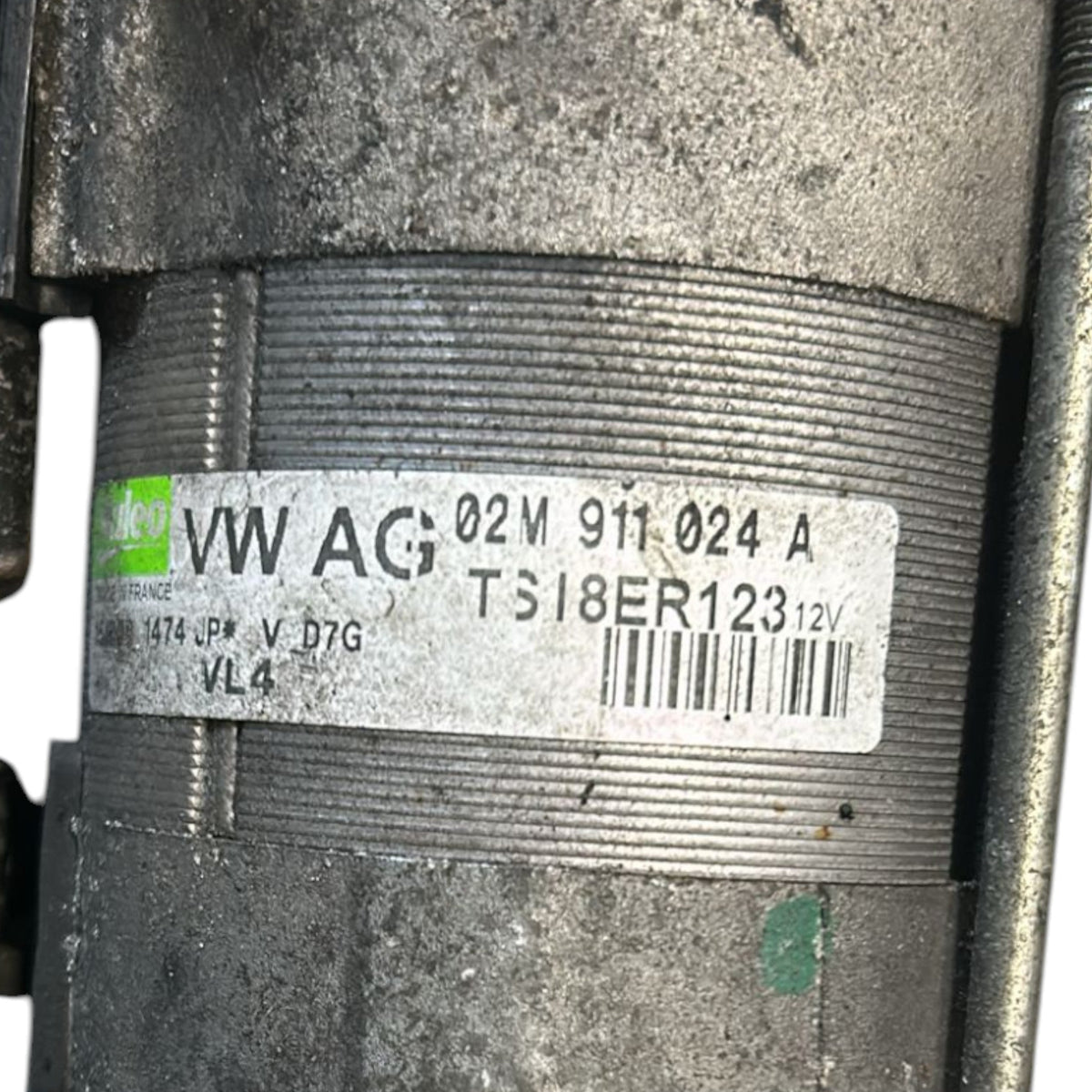 Starter Motor Volkswagen Golf VI 2.0 Diesel code:02M911024A (2008 > 2021) - F&P CRASH SRLS - Used Parts