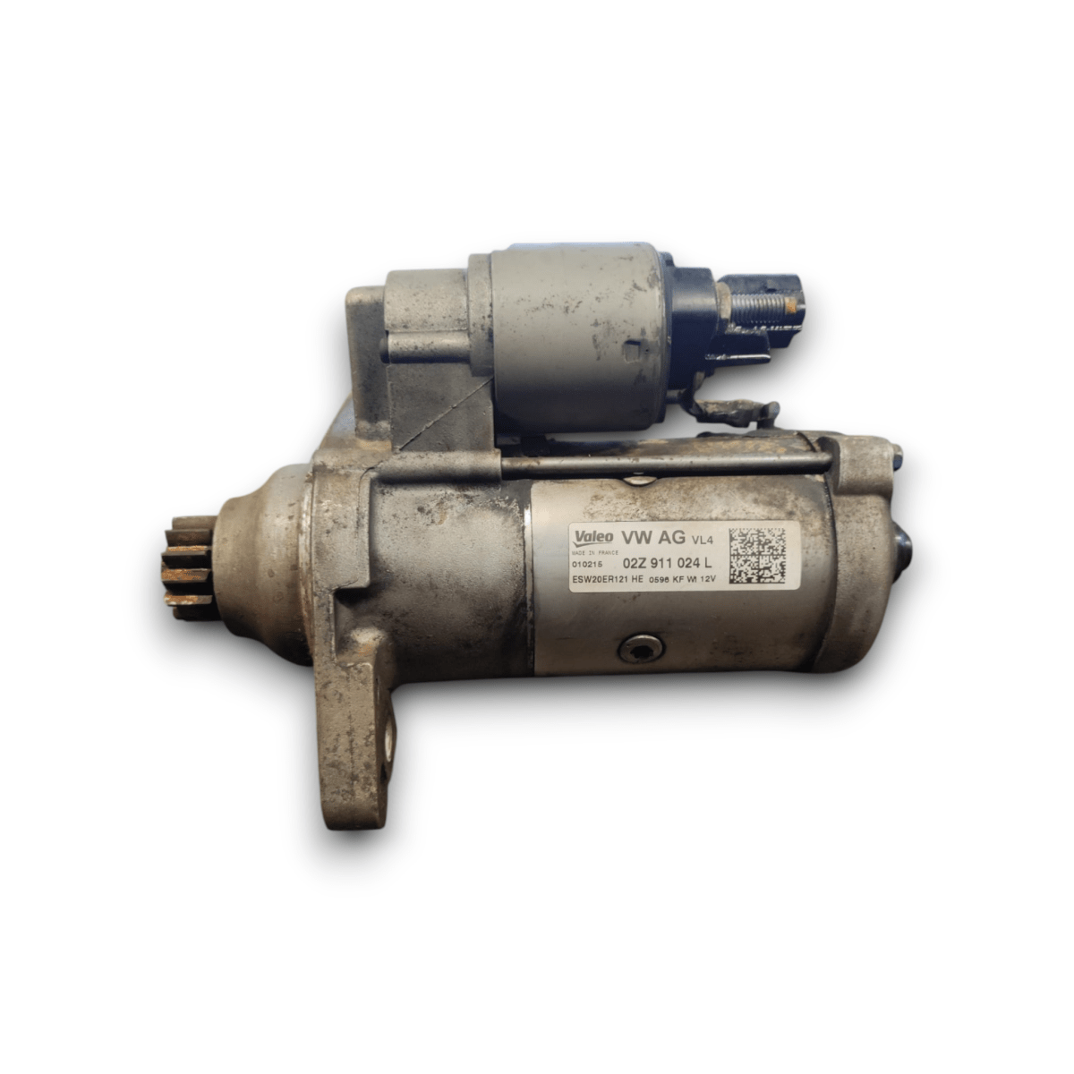 Starter Motor Volkswagen Golf VII 1.6 Diesel CODE: 02Z911024L (2012 - 2021) - F&amp;P CRASH SRLS - Used Parts