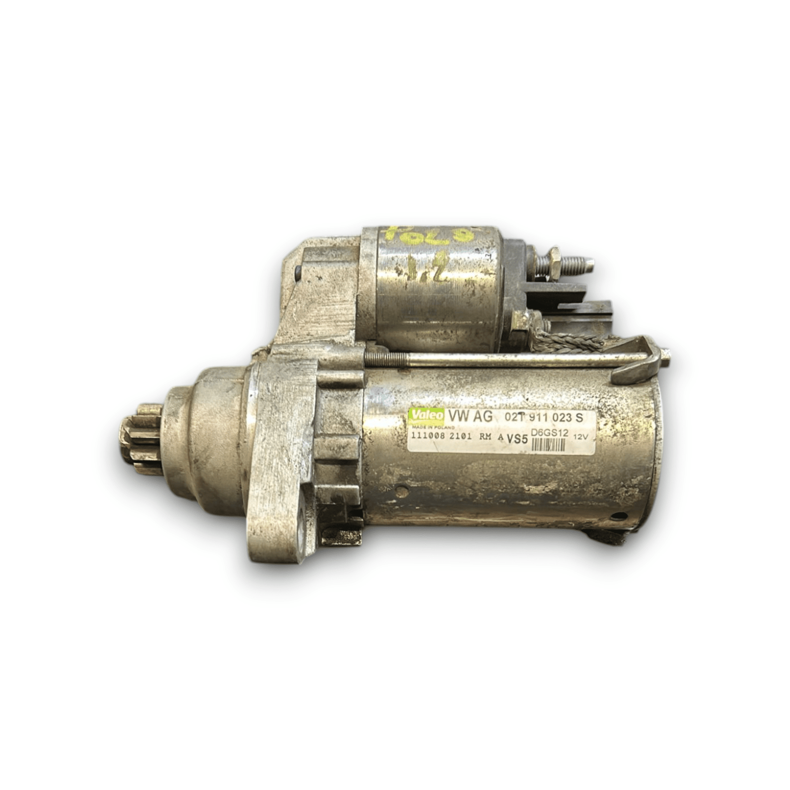 Starter Motor Volkswagen Polo 6R 1.2 Petrol (2009 > 2017) code:02T911023S - F&P CRASH SRLS - Used Parts