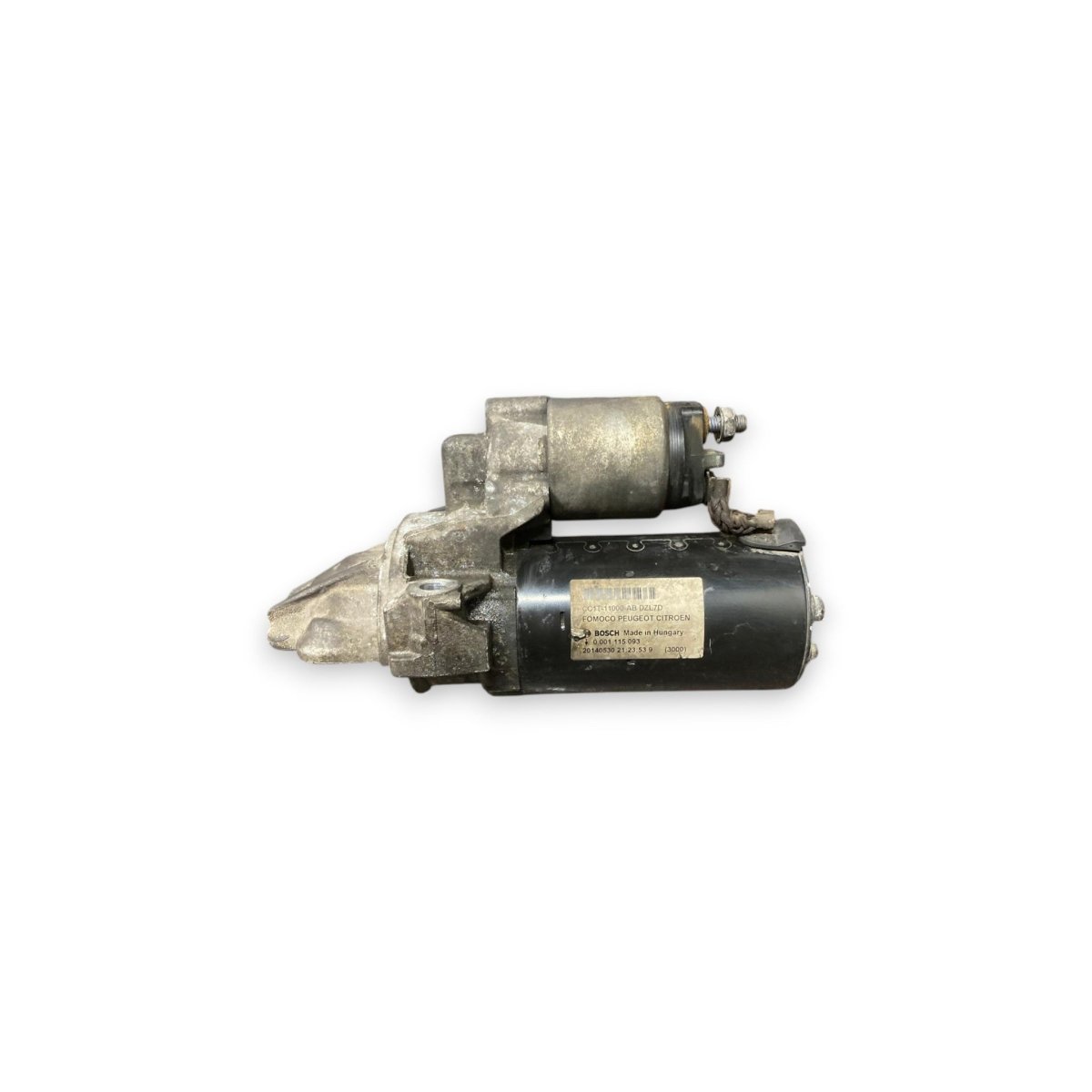 Starter motor Volkswagen Polo 6R 1.6 Petrol / GPL (2009 - 2017) Code: 0001115093 - F&P CRASH SRLS - Used Parts