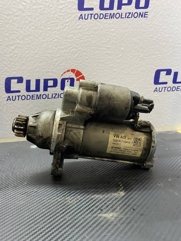 Motorino Avviamento Volkswagen POLO cod 02M911024Q - F&P CRASH SRLS - Ricambi Usati