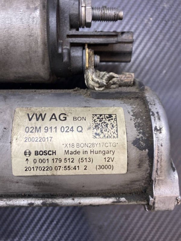 Starter Motor Volkswagen POLO cod 02M911024Q - F&P CRASH SRLS - Used Parts