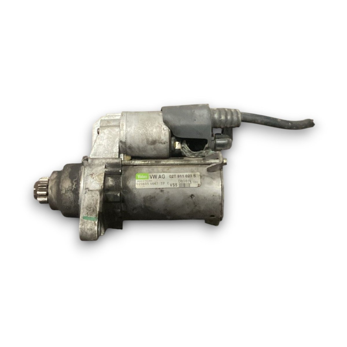 Motorino avviamento volkswagen polo V cod . 02t911023s 1.6 diesel (2009 > 2017) - F&P CRASH SRL - Ricambi Usati