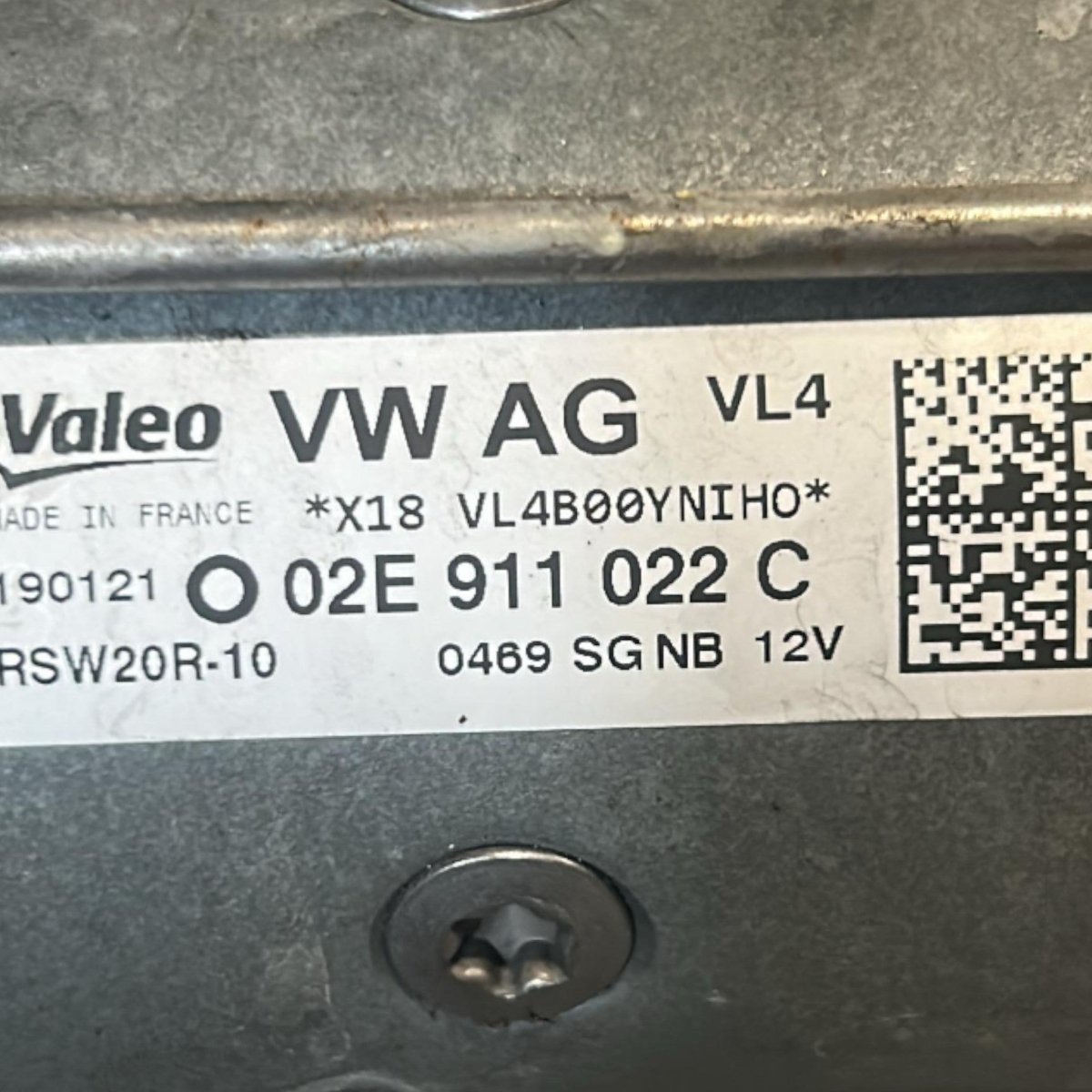 Starter Motor Volkswagen Tiguan (AD) code 02E911022C 2.0 Diesel (2016 > 2024) - F&P CRASH SRLS - Used Parts