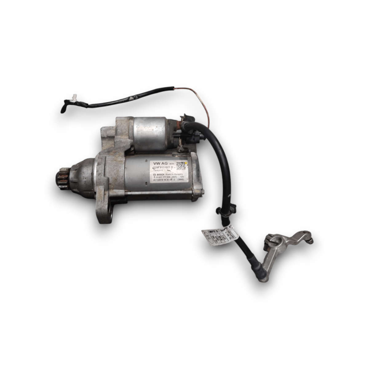 Motorino avviamento volkswagen up 1.0 benzina cod: 02m911021h (2011 - 2024) - F&amp;P CRASH SRLS - Ricambi Usati