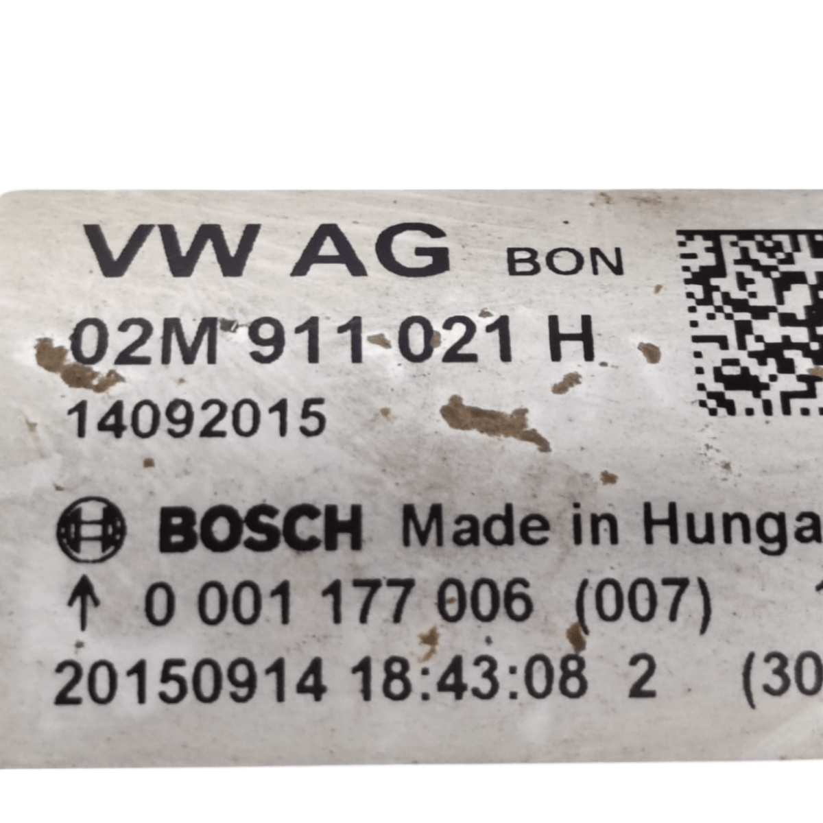 Motorino avviamento volkswagen up 1.0 benzina cod: 02m911021h (2011 - 2024) - F&P CRASH SRLS - Ricambi Usati